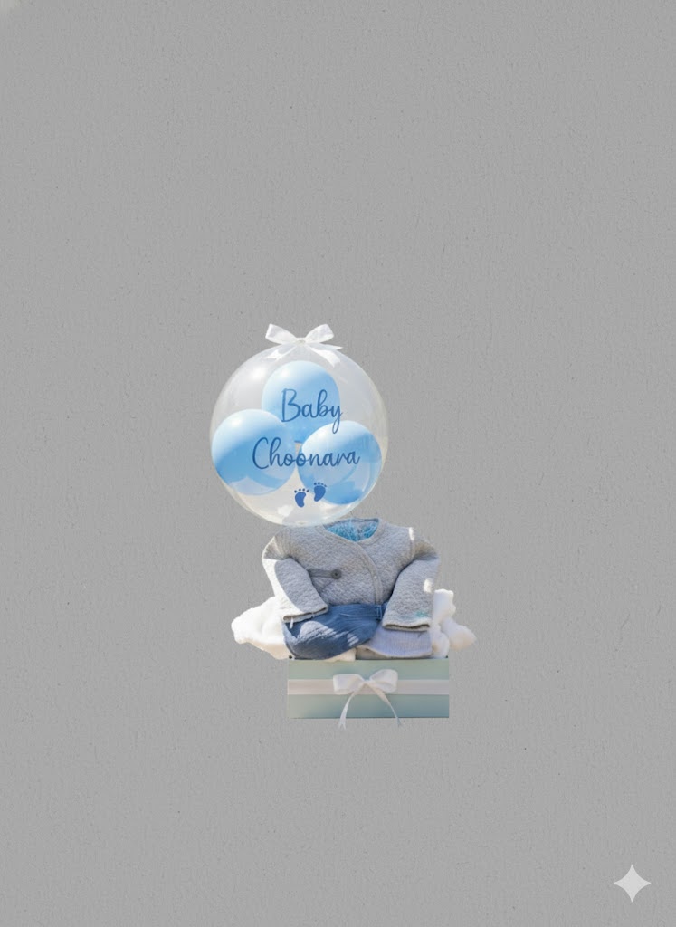 Baby-themed clear balloon Lenasia