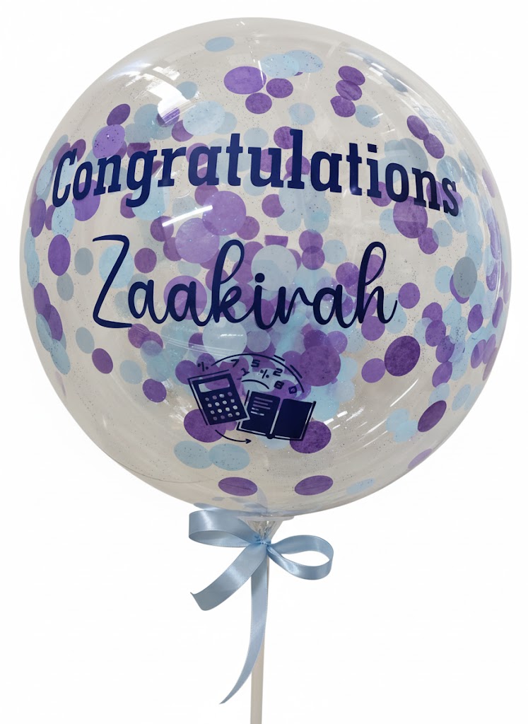 Congratulations custom color balloon Johannesburg